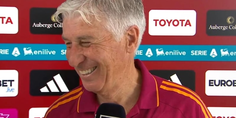Gasperini gongola: "Roma, la Champions &egrave; nelle nostre mani. Dybala se resta sono felice"