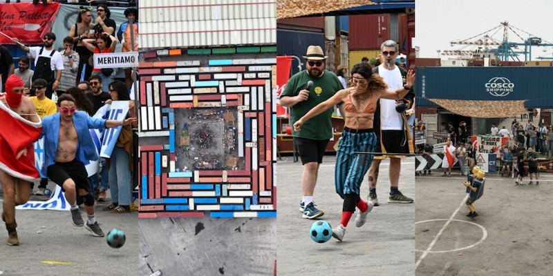 Coppa Pizzeria, un labirinto che ha ospitato il torneo di calcio pi&ugrave; assurdo del mondo