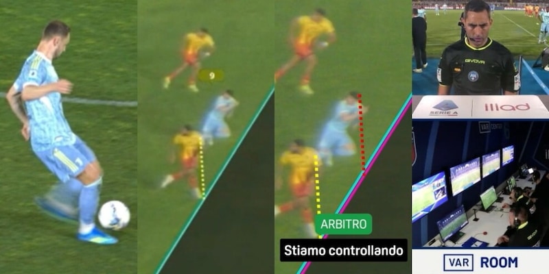 Sistema, scheletri e bandiere: Open Var giustifica cos&igrave; il secondo gol annullato in Lecce-Juve