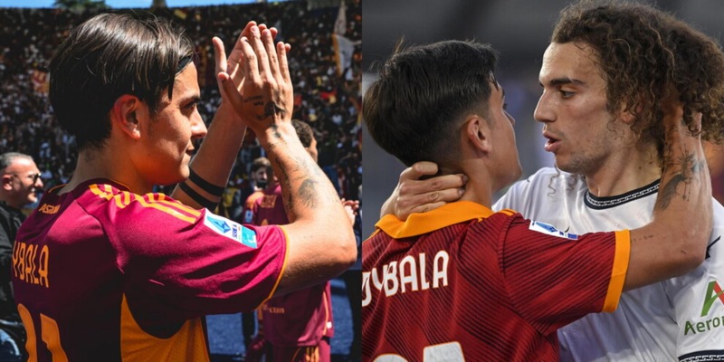 Dybala esulta per il derby e cita Guendouzi: "Anche se non c&rsquo;era il mio amico...". I tifosi si scatenano