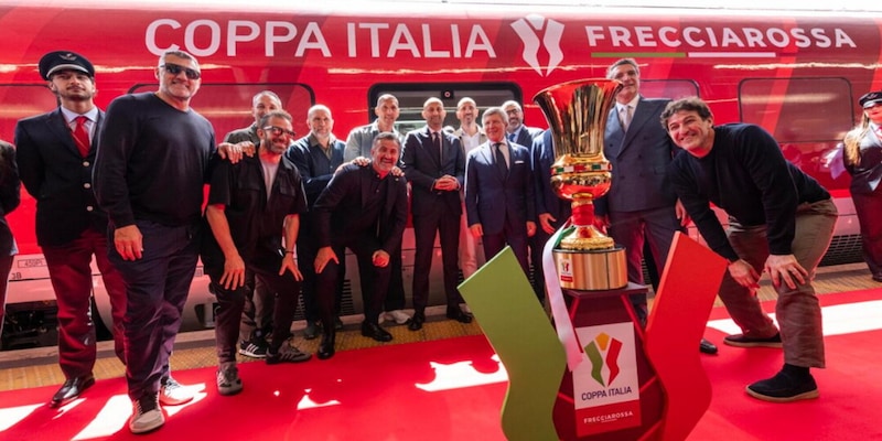 La Coppa Italia sui treni ad alta velocit&agrave;: il viaggio speciale in vista della finale Lazio-Inter