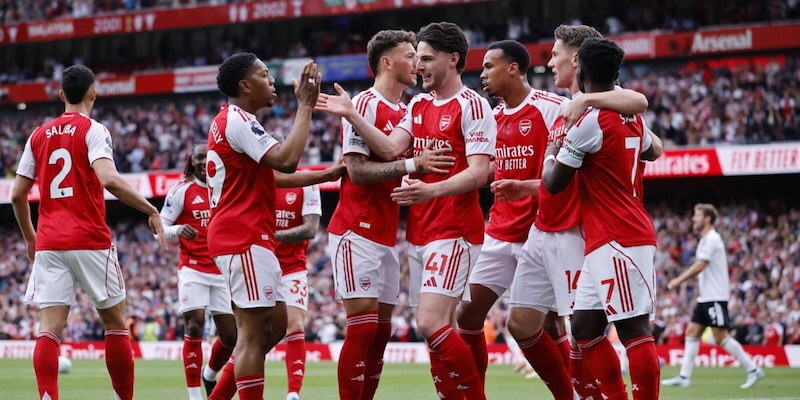 All'Arsenal basta un tempo per stendere il Fulham: Arteta a +6 dal City