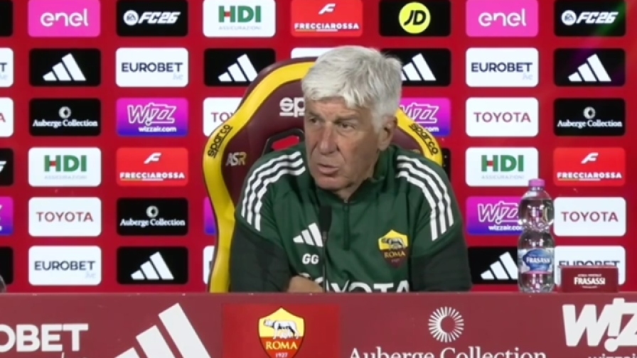 Gasperini: "Ranieri? I Friedkin hanno patito una grossa delusione"