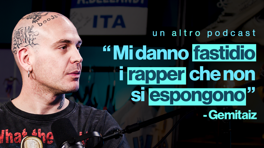 Gemitaiz si racconta a "Un altro podcast": un rapper romano (e romanista) fuori dagli schemi