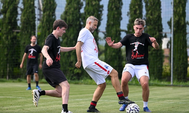 Festa Vicenza, Stefano Rosso in campo alla "Sponsor Cup" di Bassano
