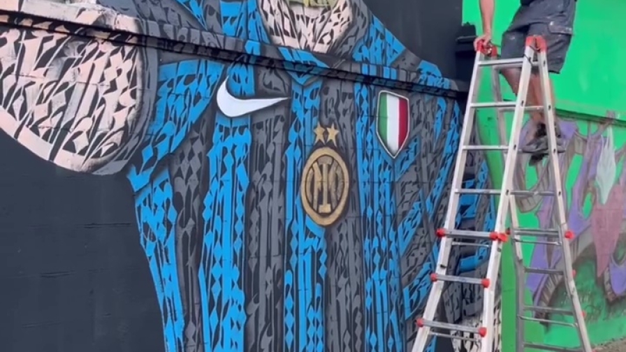 Milano omaggia Dimarco: il murales di questo tifoso è da pelle d'oca