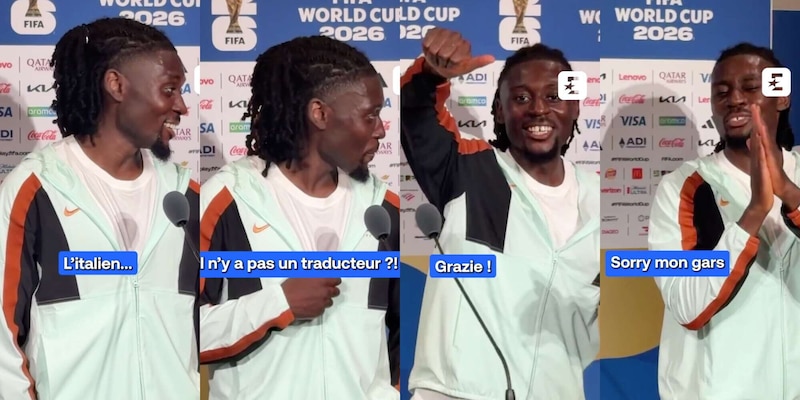 Kon&eacute; e il divertente siparietto con il giornalista: "Lo ammetto, l'italiano..."
