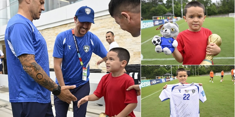 L'Uzbekistan di Cannavaro 'premia' il piccolo&nbsp;Isfandiyor