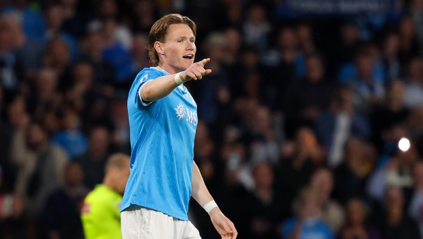 Napoli, Starace tifa per McTominay: "In bocca al lupo, McFratm"