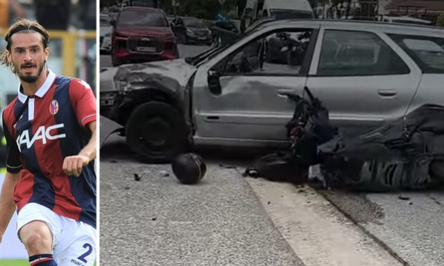 Tragedia in Grecia, l'ex difensore del Bologna Marios Oikonomou muore dopo un incidente stradale