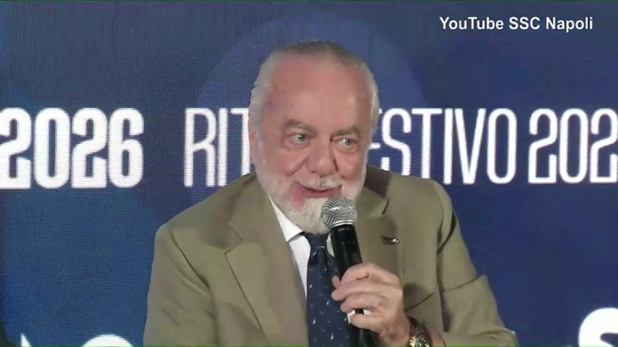 De Laurentiis, bordata a Spalletti: "Ho vinto lo scudetto con un allenatore che non ha mai vinto nulla"