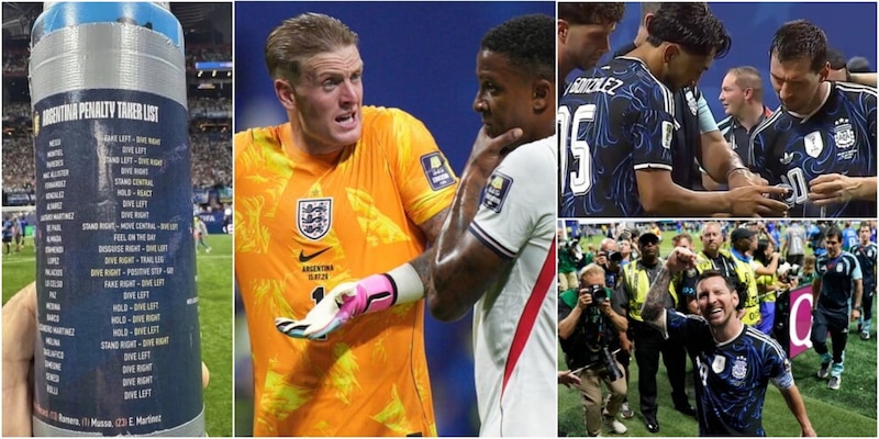 Il segreto di Pickford finisce nelle mani di Messi: l&rsquo;Argentina trova la borraccia con le istruzioni sui rigoristi