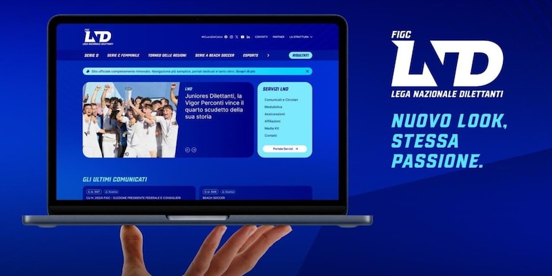 La LND svela la nuova identit&agrave; visiva e sito web rinnovato