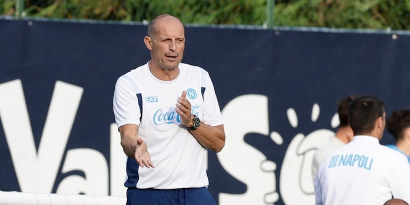 Allegri non pensa al mercato: "C'&egrave; tempo, il Napoli ha valori importanti". Su De Bruyne e Lucca...