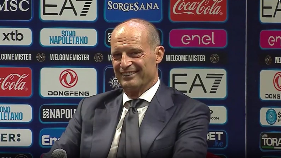 Napoli, Allegri: "Con la Juve ho vi tolto degli scudetti?". La risposta è da ridere