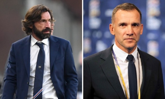 Shevchenko e Pirlo dalla vecchia amicizia alle ruggini recenti. Per colpa dello sponsor russo