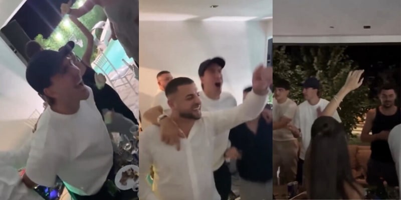 Vlahovic fa baldoria a Belgrado: si scatena ad un party in attesa di una squadra