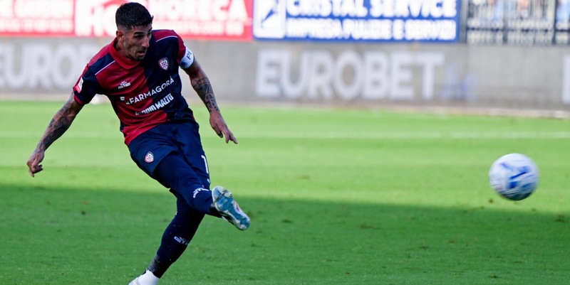 Coppa Italia, Cagliari-Arezzo 1-0: decide un rigore di Deiola