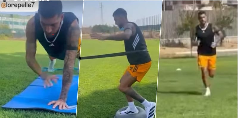 Pellegrini aspetta la Roma e si allena da solo: spunta un video sui social