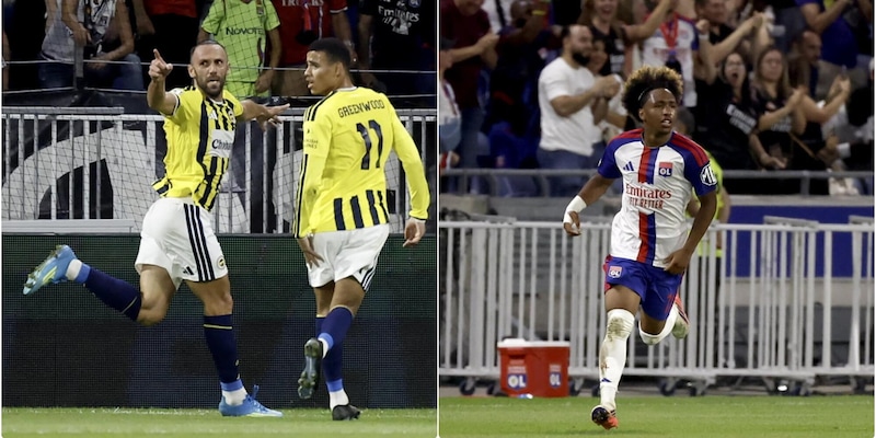 Delusione per il Lione di Fonseca e Fofana: il Fenerbahce torna in Champions dopo 17 anni. Qualificati anche Aek Atene, Viking e Slovan