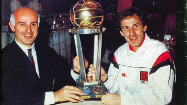 Franco Baresi e Arrigo Sacchi: insieme hanno riscritto le regole del calcio italiano
