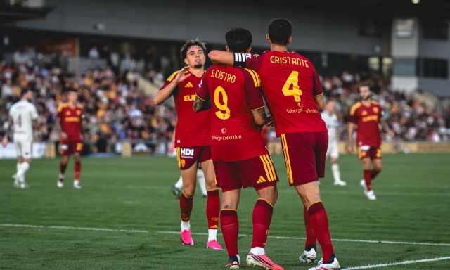 Roma, Gasperini sorride: 4-1 al Newport, subito in gol Castro e Koulierakis
