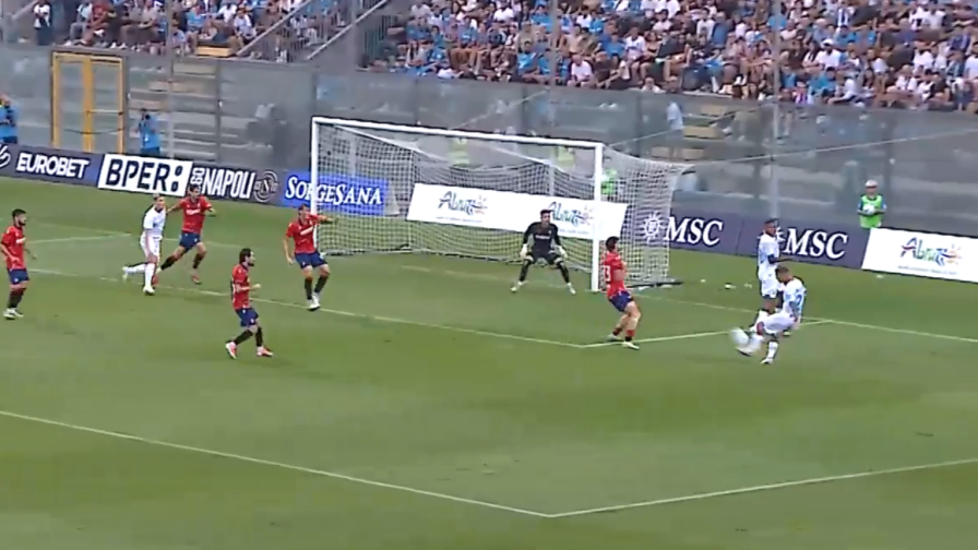 Napoli-Osasuna 2-1, highlights: Politano e Lucca regalano la vittoria ad Allegri