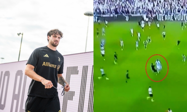 Incredibile Gatti: è ko dopo il tackle del tifoso in campo