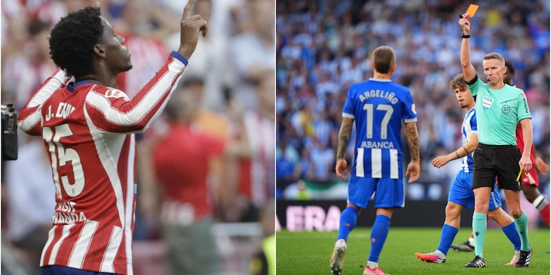 Atletico e Siviglia restano nella scia di Bar&ccedil;a e Real: David segna, Angeli&ntilde;o viene espulso
