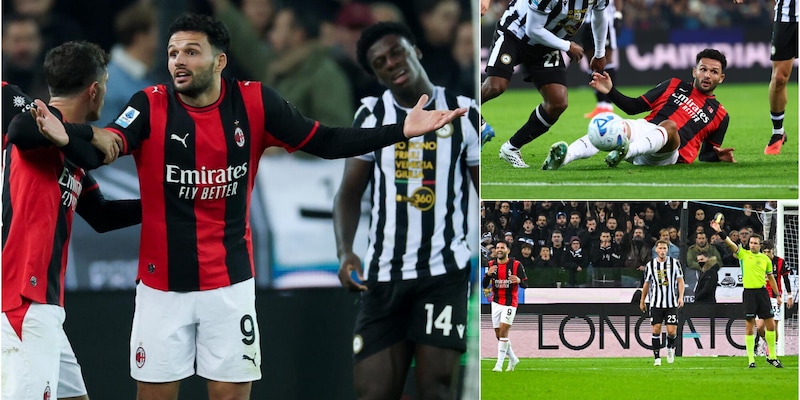 Moviola Udinese-Milan: Marcenaro, c&rsquo;&egrave; un&rsquo;ombra