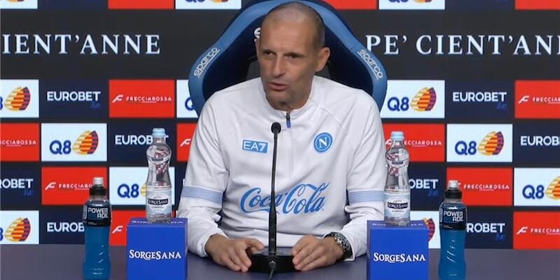 Allegri, no al ricorso Napoli: "Magari prendo 4 giornate. Frasi contro la Roma? Al condizionale..."