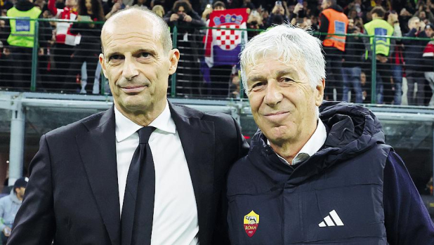 Gasp e Allegri, tra massime e battute: la "halma" di Max sfida l'intensità di Gian Piero