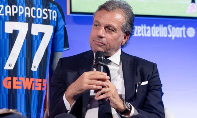 Giuntoli: "Sarri ha bisogno di tempo. Non sarà una sconfitta a cambiare l'approccio dell'Atalanta"