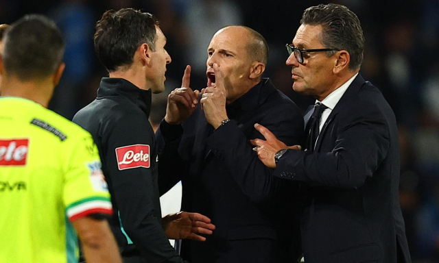 Napoli, due turni per Allegri: salta anche la Juve. E si attende la Procura sulle frasi anti Roma